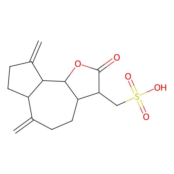 2D Structure of Sulfocostunolide B 2D Structure of Sulfocostunolide B
