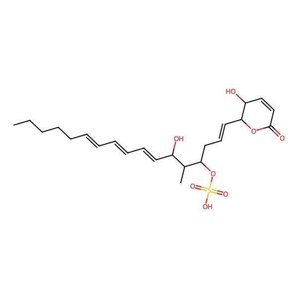 2D Structure of Sultriecin free acid
