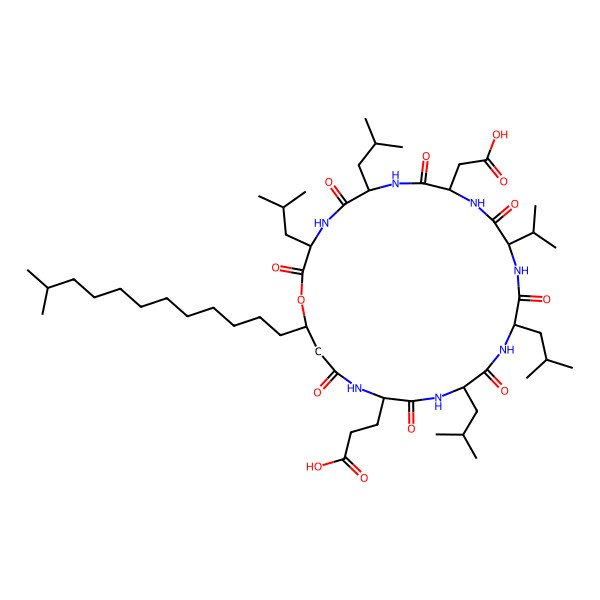 2D Structure of Surfactin D