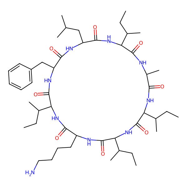 2D Structure of Surugamide A