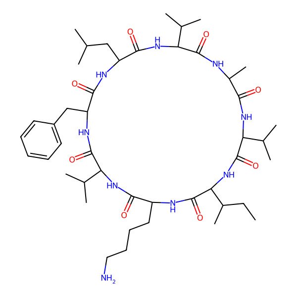 2D Structure of Surugamide H putative
