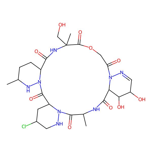 2D Structure of Svetamycin B