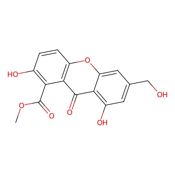 2D Structure of Sydowinin B