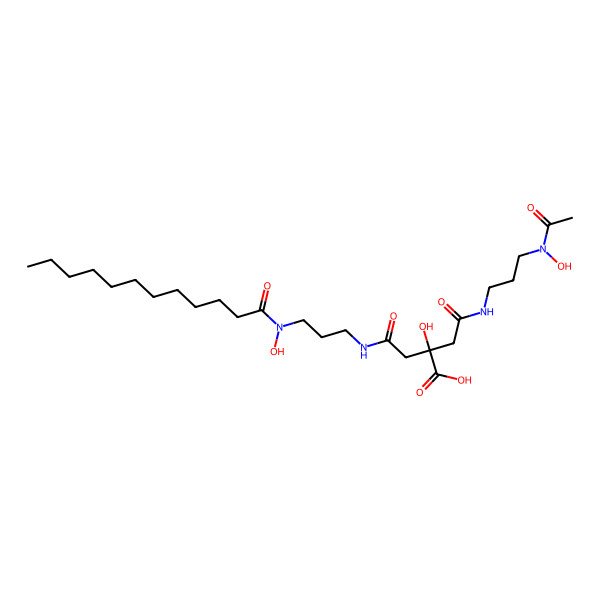 2D Structure of Synechobactin A