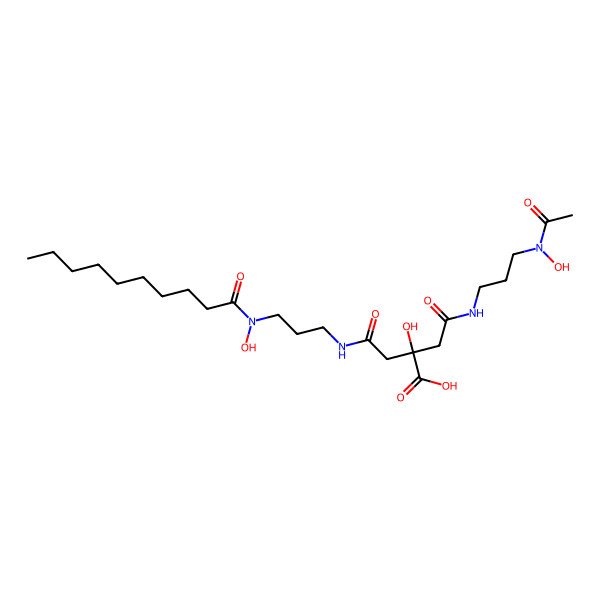 2D Structure of Synechobactin B