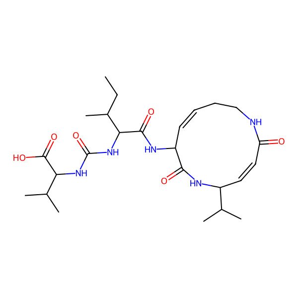 2D Structure of Syringolin C