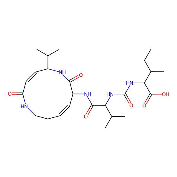 2D Structure of Syringolin D