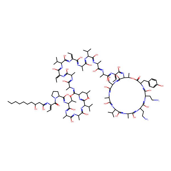 2D Structure of Syringopeptin 25A