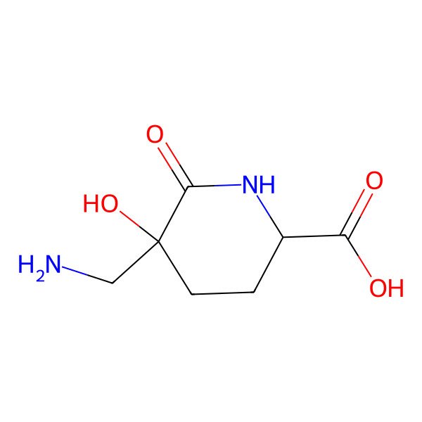 2D Structure of Tabtoxinine-delta-lactam