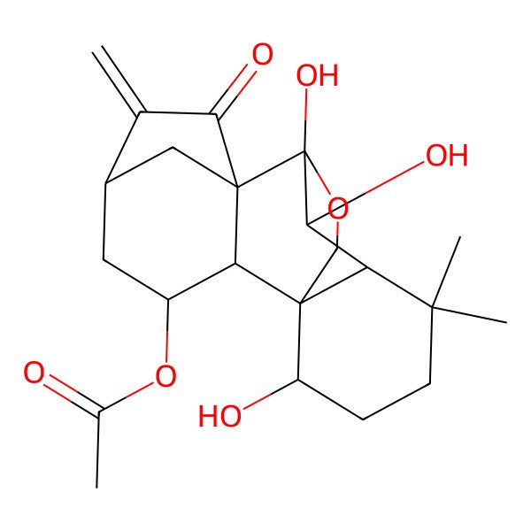 2D Structure of Taibaihenryiins A 2D Structure of Taibaihenryiins A