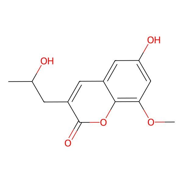 2D Structure of Talacoumarin B