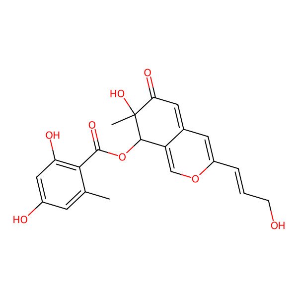 2D Structure of Talaraculone F