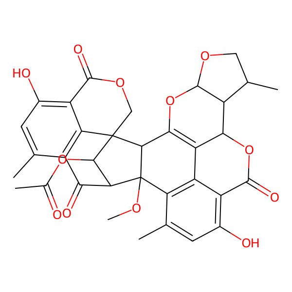 2D Structure of Talaroketal B