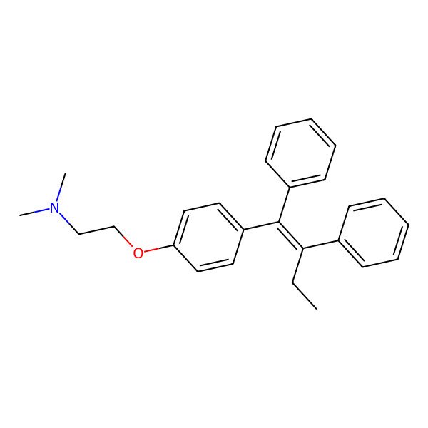 2D Structure of Tamoxifen