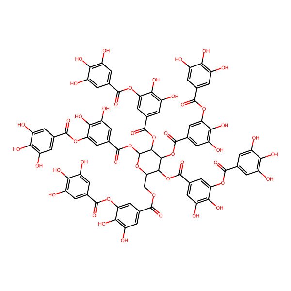 2D Structure of Tannic acid (JP17/USP)