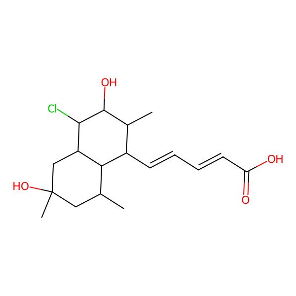 2D Structure of Tanzawaic acid P