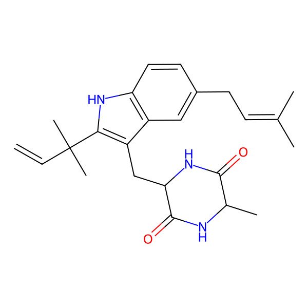 2D Structure of tardioxopiperazine A