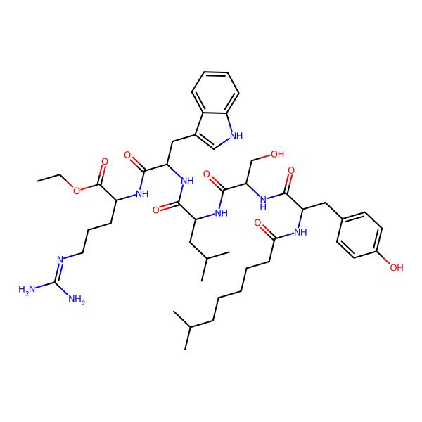 2D Structure of Tauramamide Ethyl Ester