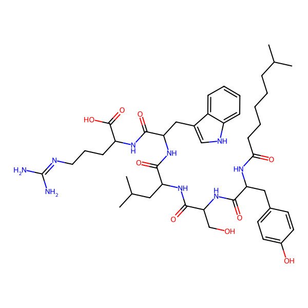 2D Structure of Tauramamide
