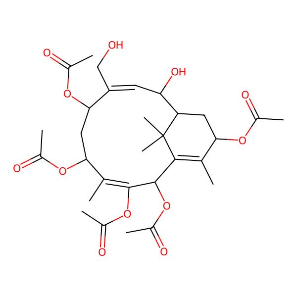 2D Structure of Taxachitriene B