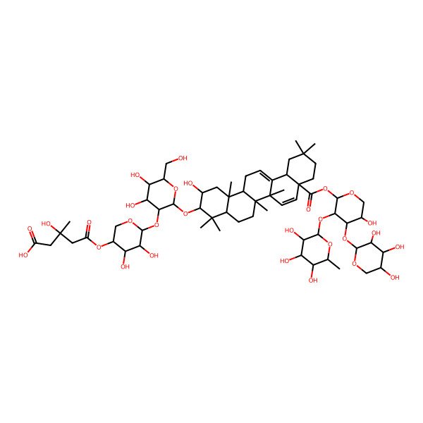 2D Structure of TBMS1 saponin 2D Structure of TBMS1 saponin