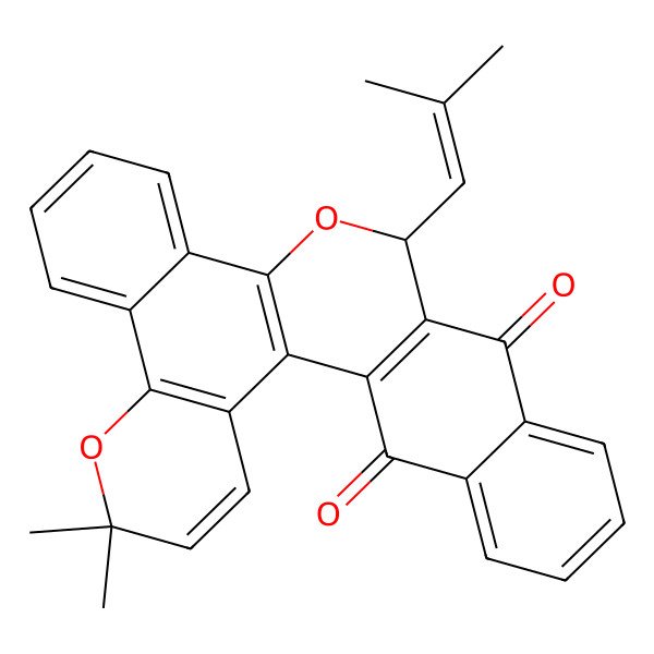 2D Structure of Tecomaquinone I 2D Structure of Tecomaquinone I