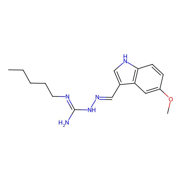 2D Structure of Tegaserod