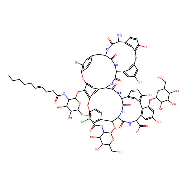 2D Structure of Teicoplanin-A2-1
