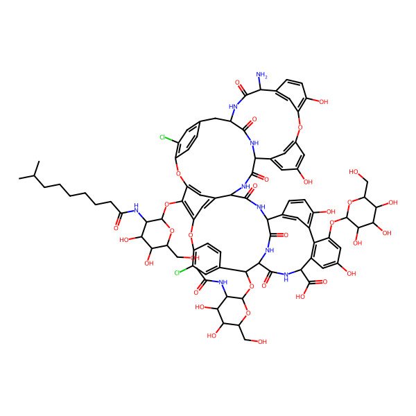 2D Structure of Teicoplanin A2-2