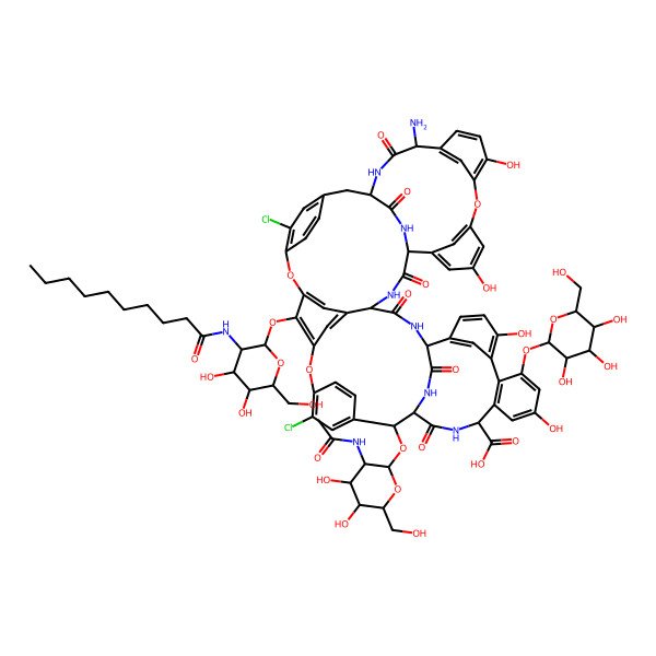 2D Structure of Teicoplanin