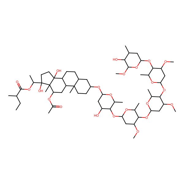 2D Structure of Telosmoside A10