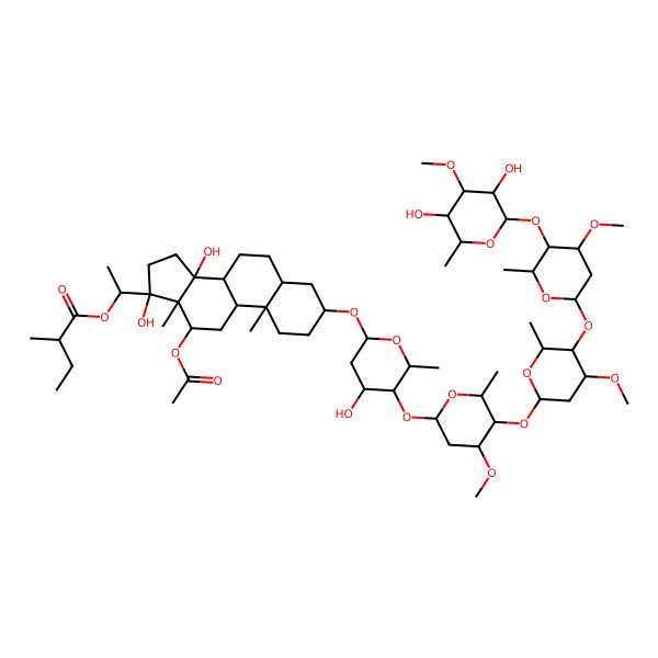 2D Structure of Telosmoside A11