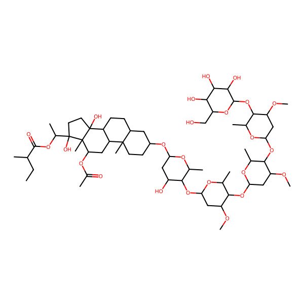 2D Structure of Telosmoside A12