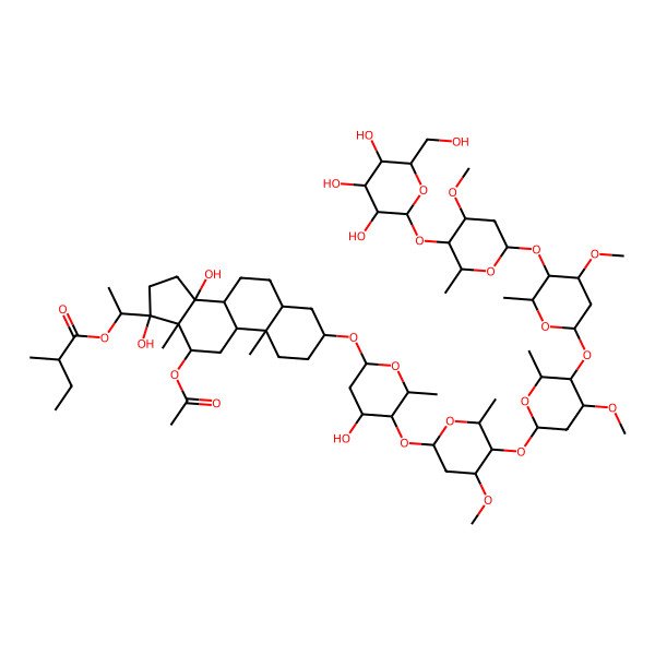 2D Structure of Telosmoside A14