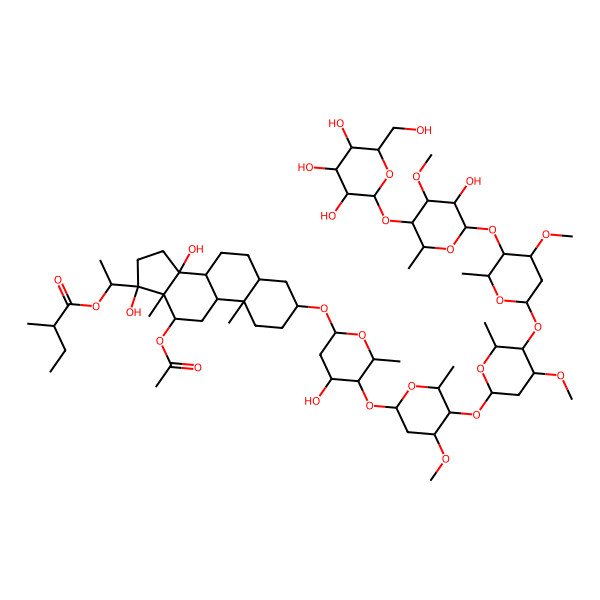 2D Structure of Telosmoside A17