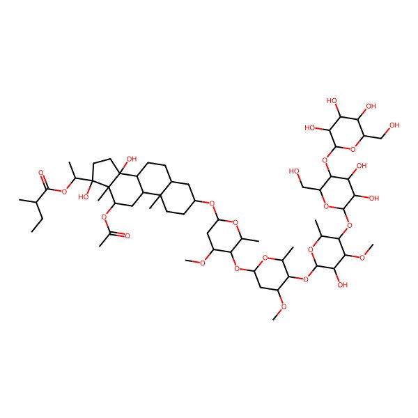 2D Structure of Telosmoside A3