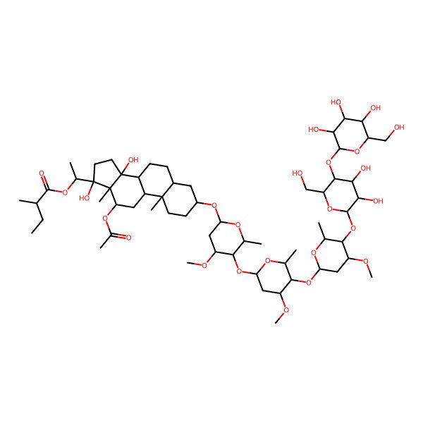 2D Structure of Telosmoside A5