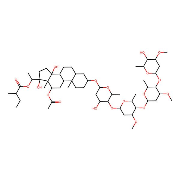 2D Structure of Telosmoside A7