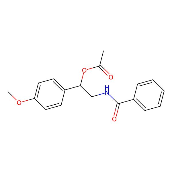 2D Structure of Tembamide acetate