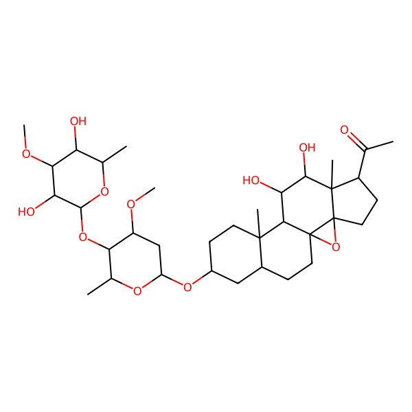 2D Structure of Tenacissoside F
