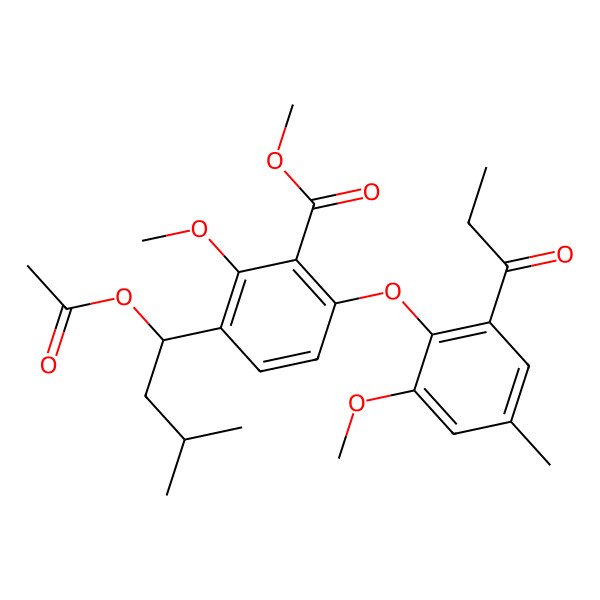 2D Structure of Tenelate B 2D Structure of Tenelate B