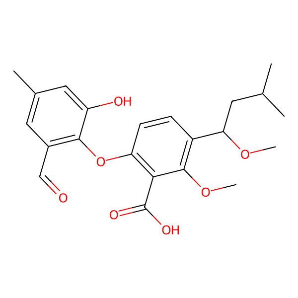 2D Structure of Tenellic acid A