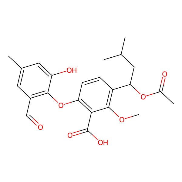 2D Structure of tenellic acid C