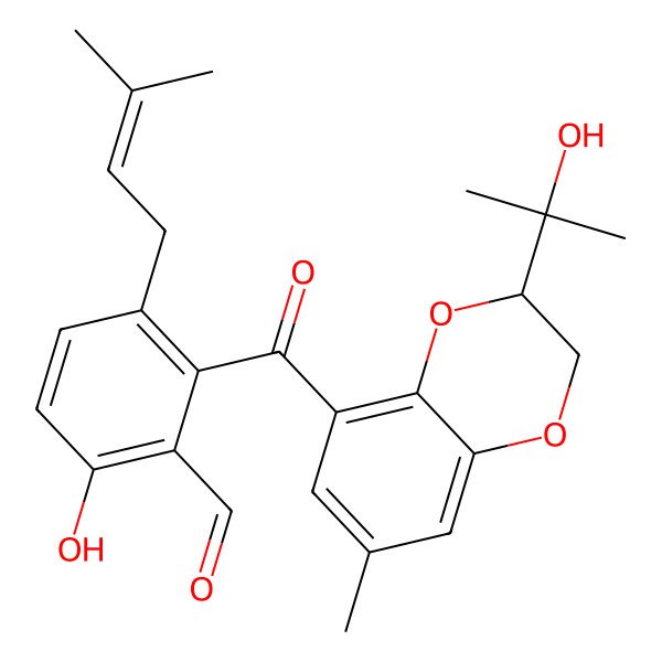 2D Structure of Tenellone B