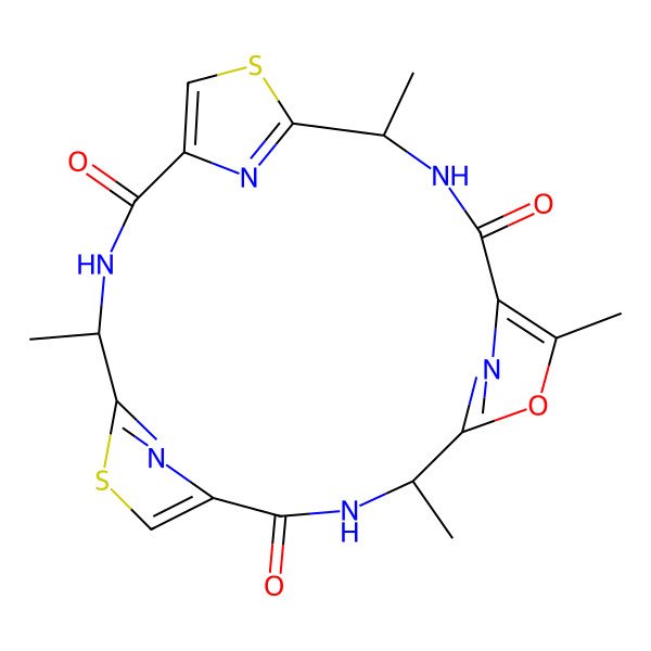 2D Structure of Tenuecyclamide B