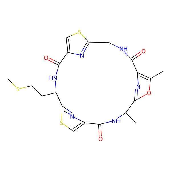 2D Structure of Tenuecyclamide C