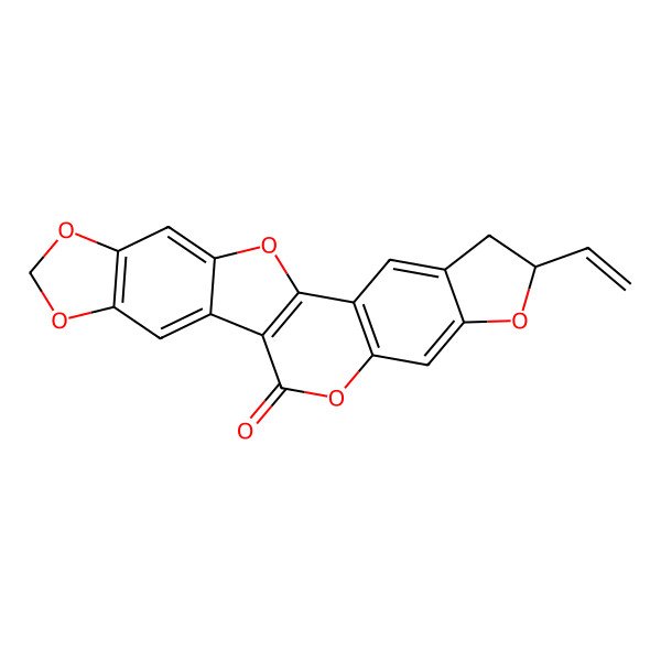 2D Structure of Tephcalostan B