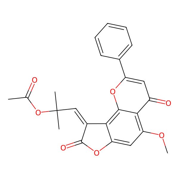 2D Structure of Tephrorianin