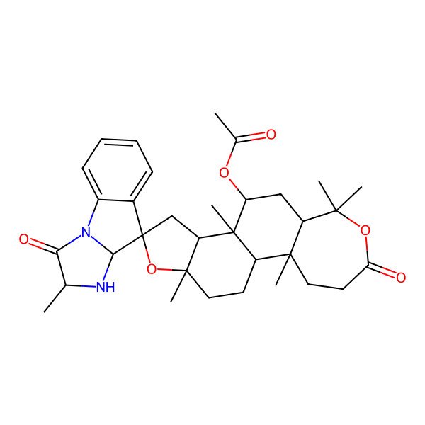2D Structure of Teraspiridole C