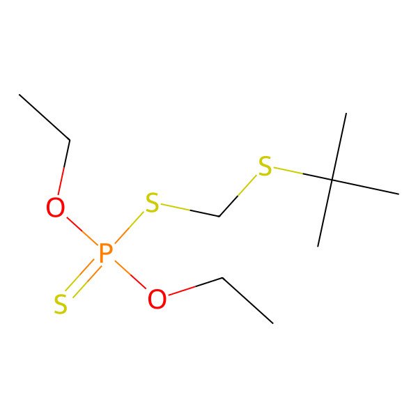 2D Structure of Terbufos
